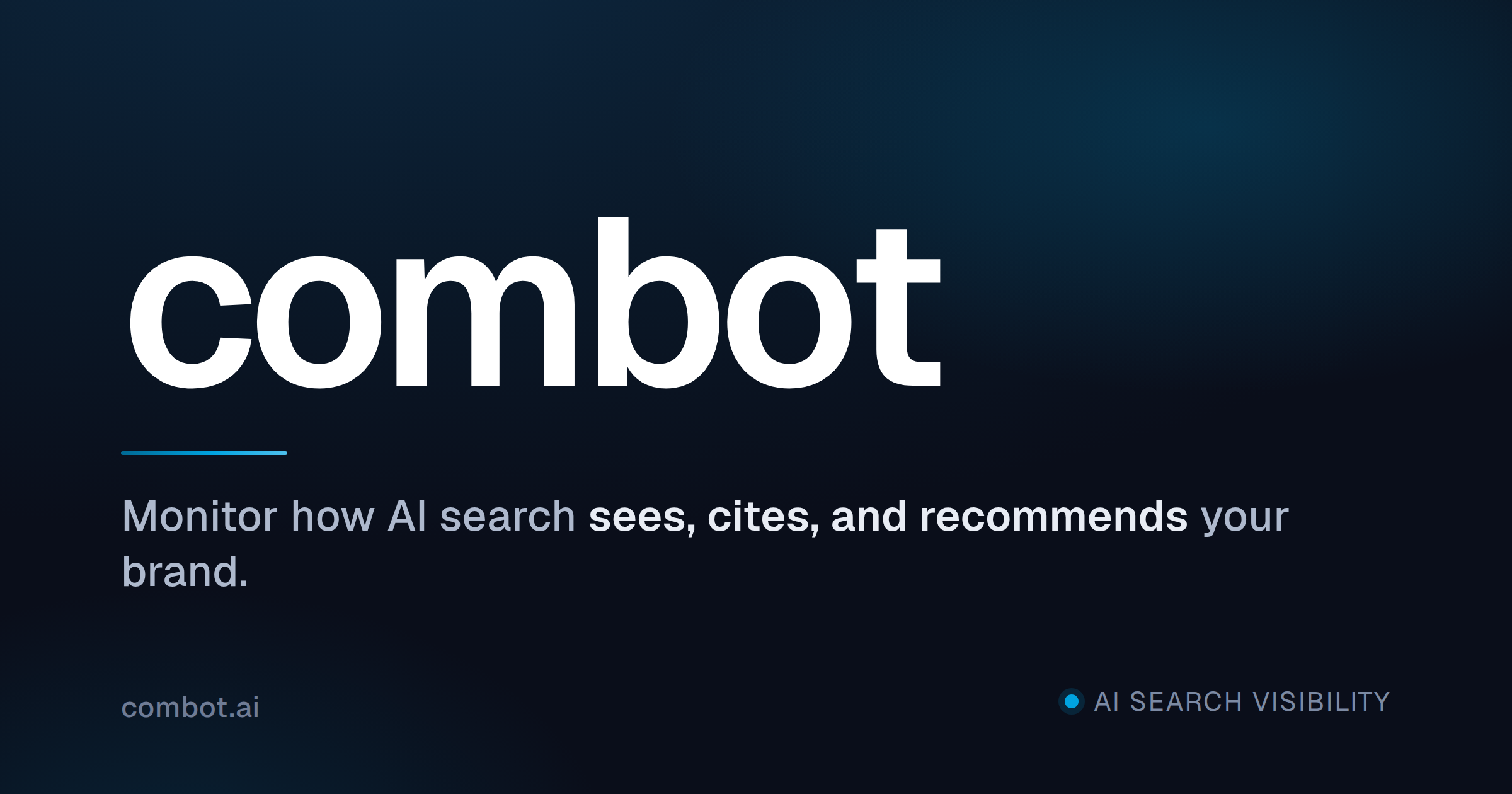 Maxime Combot Combot — Measure what the models measure